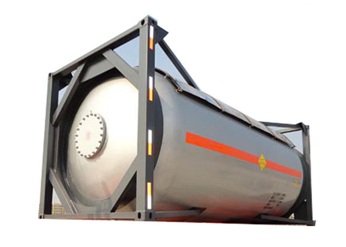 Propane Iso Container Connection 20 피트 Iso 탱크 용기는 22 톤 ISO 프로판 가스 컨테이너 포터블을 탱크에 저장합니다