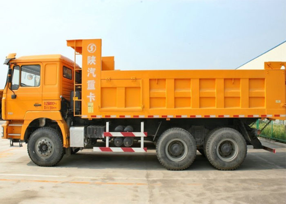 Shacman F3000 2nd Hand Tipper Trucks  6x4 ECE Heavy Duty Dump Truck